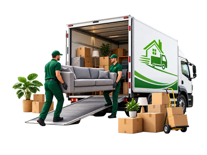Umzugsservice mit Möbeltransport und Umzugswagen